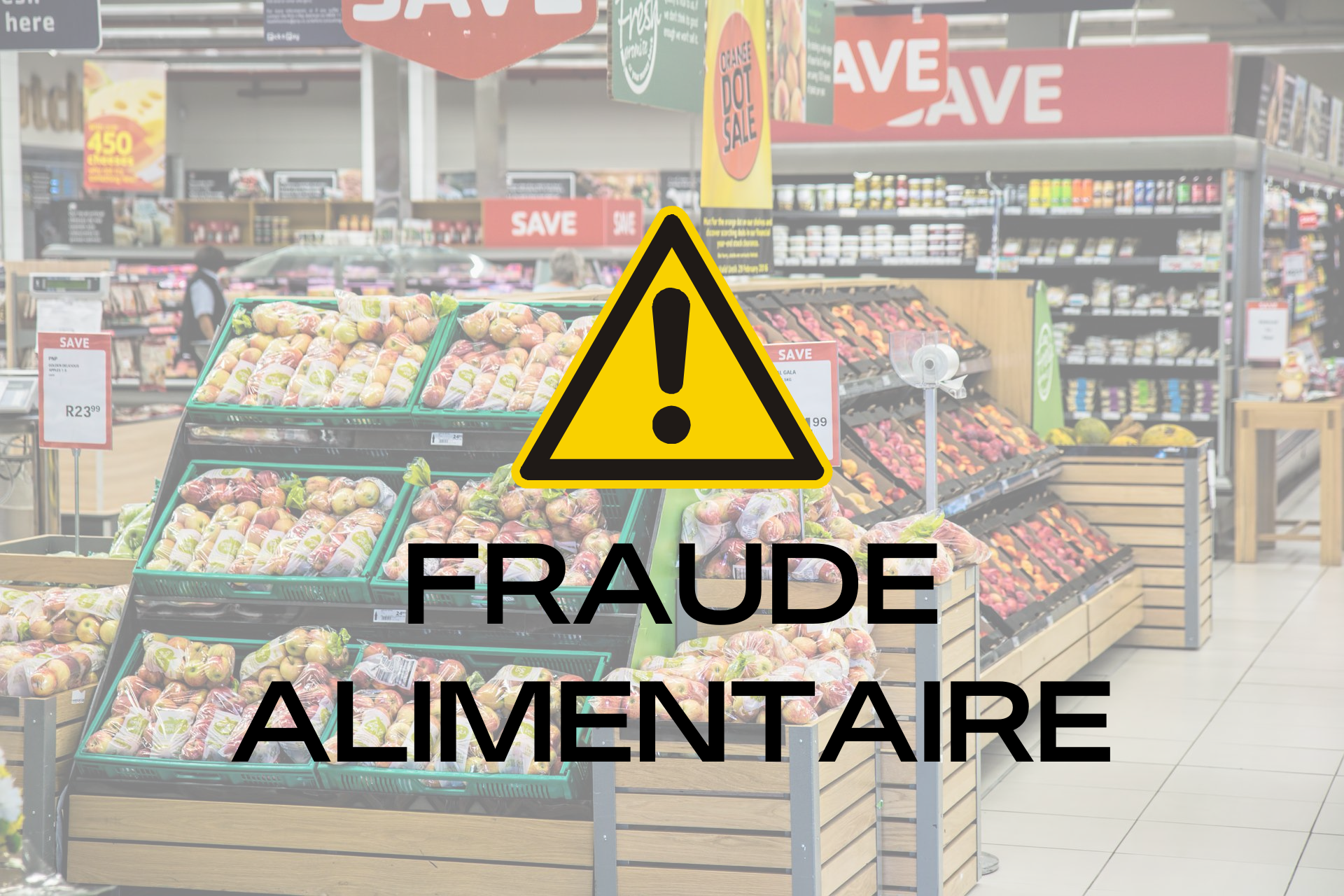 Fraude alimentaire : les aliments les plus touchés par les fraudes
